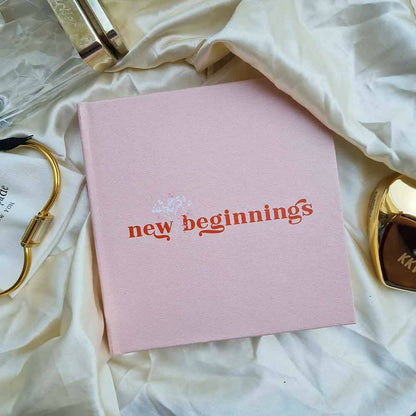 New Beginnings Hardcover Notebook