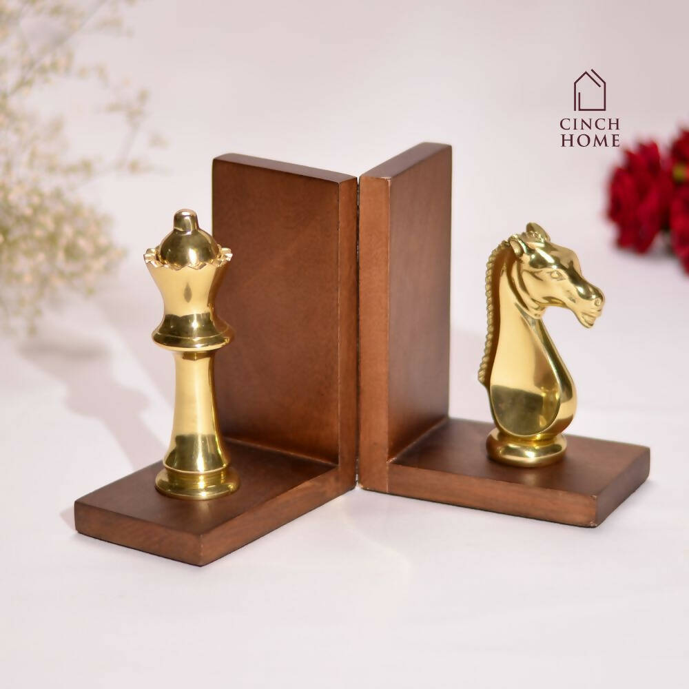 Amore Chess Book Ends