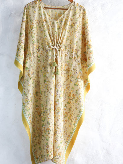 Kaftan Fish In Yellow