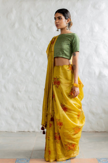 Gul Si Nazakat Chanderi Saree