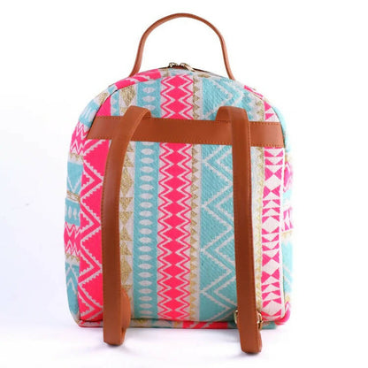 Pink Summer Large Backpack