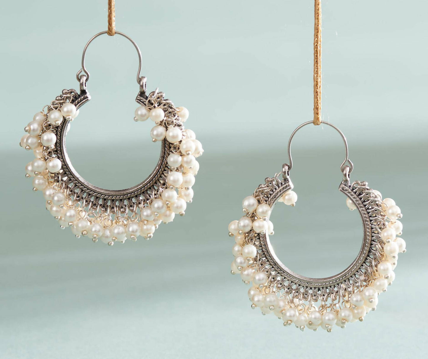 Pearl Hoops