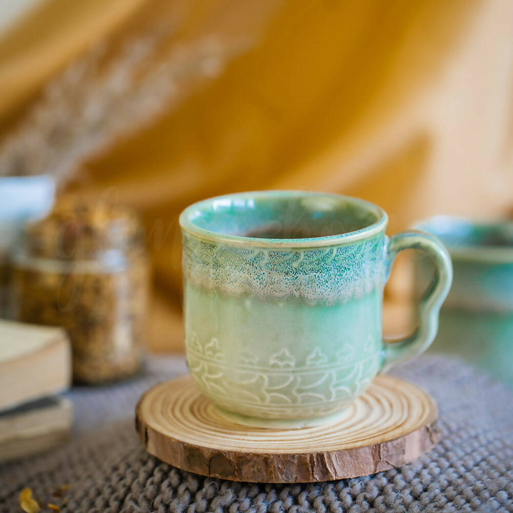 Melting Green Mug