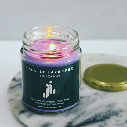 English Lavender Scented Candle