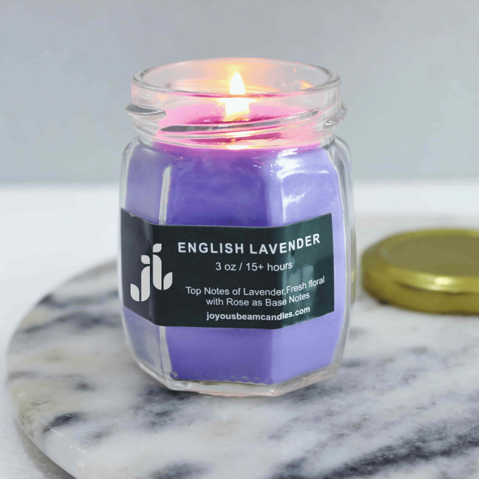 English Lavender Scented Candle