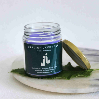 English Lavender Scented Candle