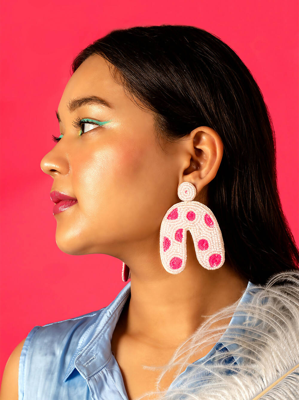 Flintstone Earrings