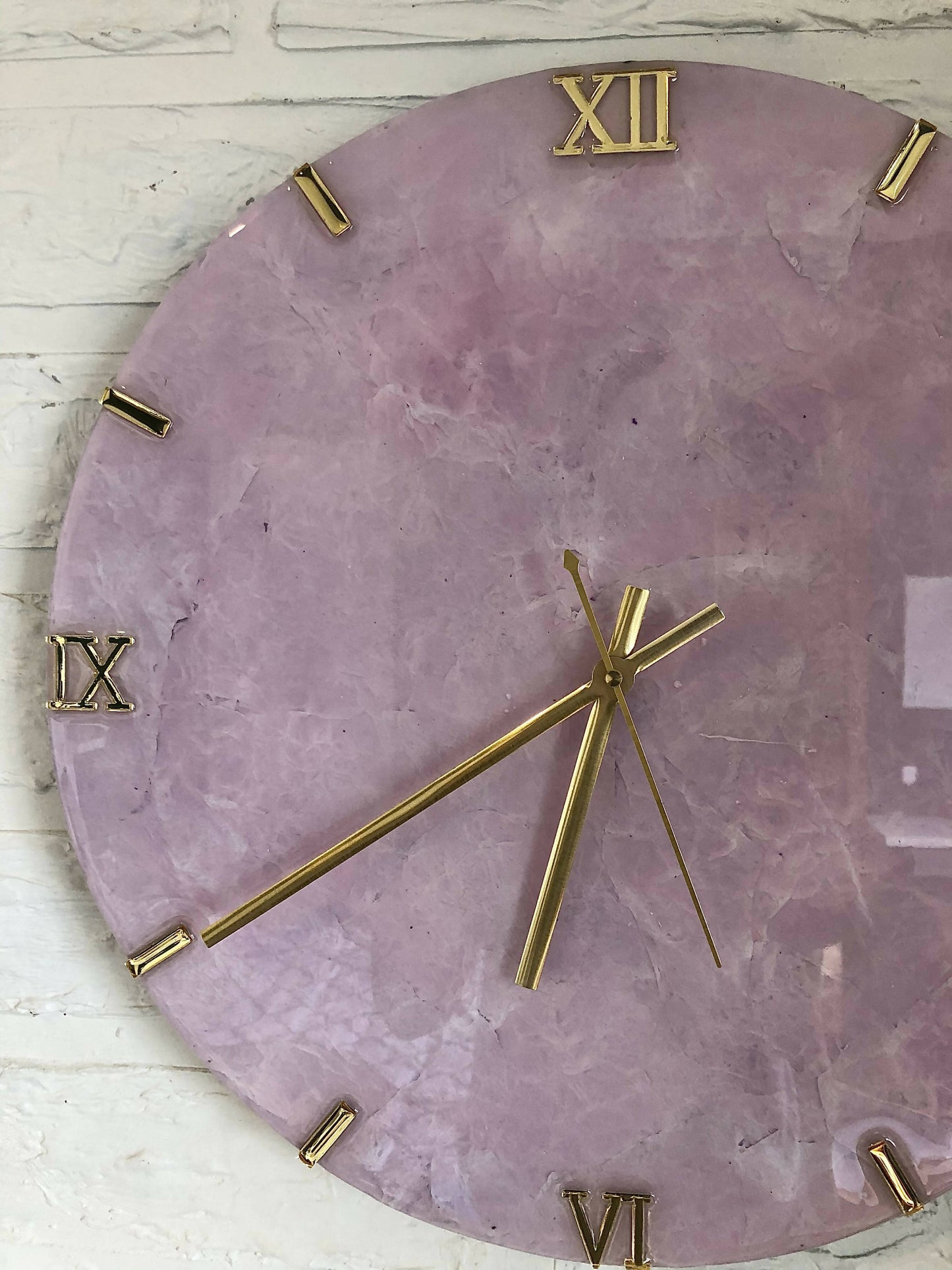 Rose Quartz Clock