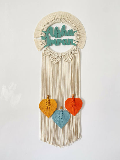 Hoop Name Macrame Dreamcatcher