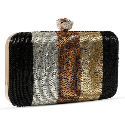 Multicolor Splendor Clutch Bag: Vibrant Elegance