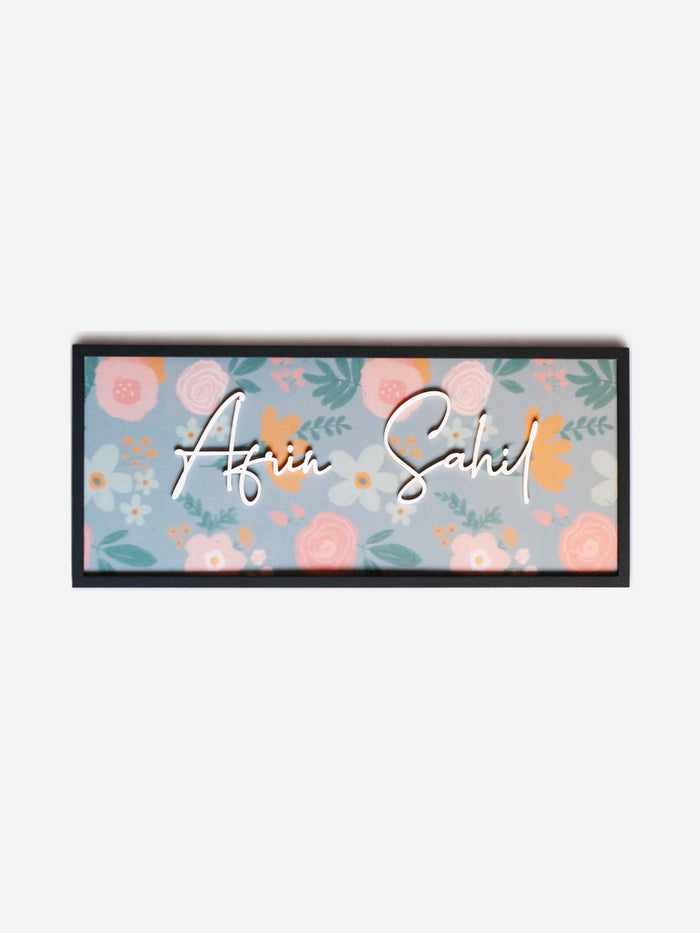 Nameplate - Framed (Couple)