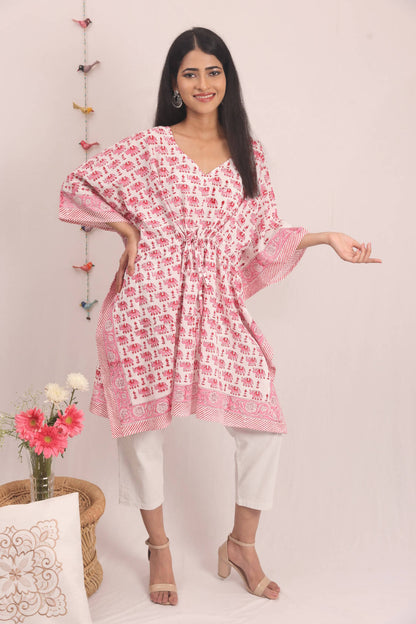 Pink Charmer Kaftan