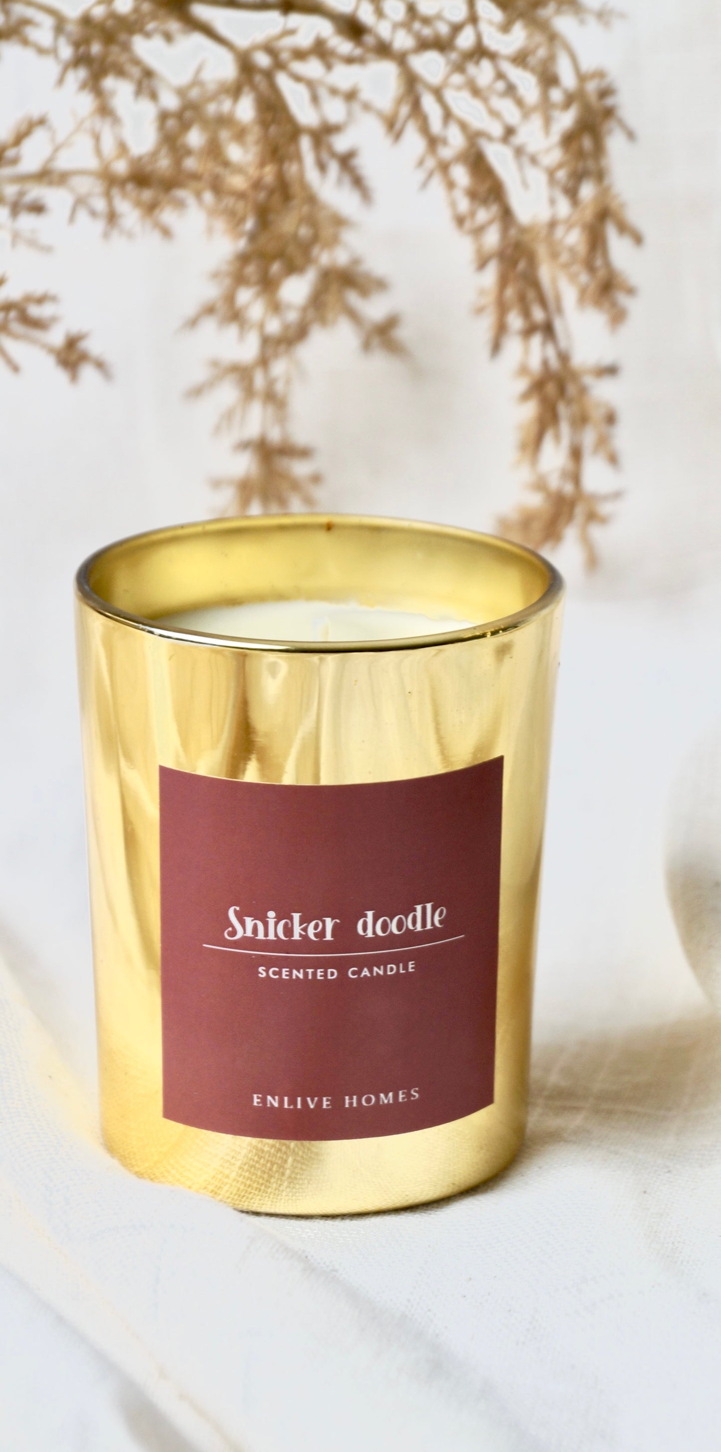 Golden Jar Single Wick Candle