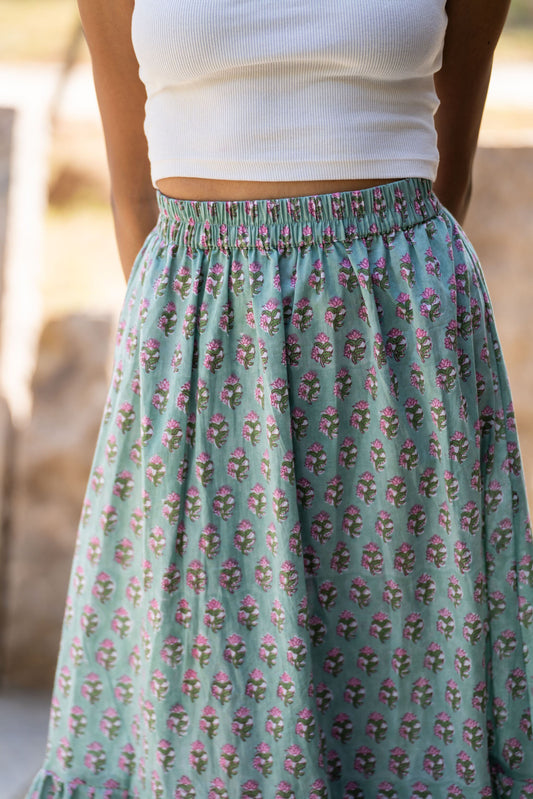 Geet Layered Skirt