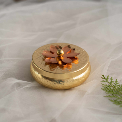 Gold Multi-wick Tart Scented Candle - Mocha Coffee