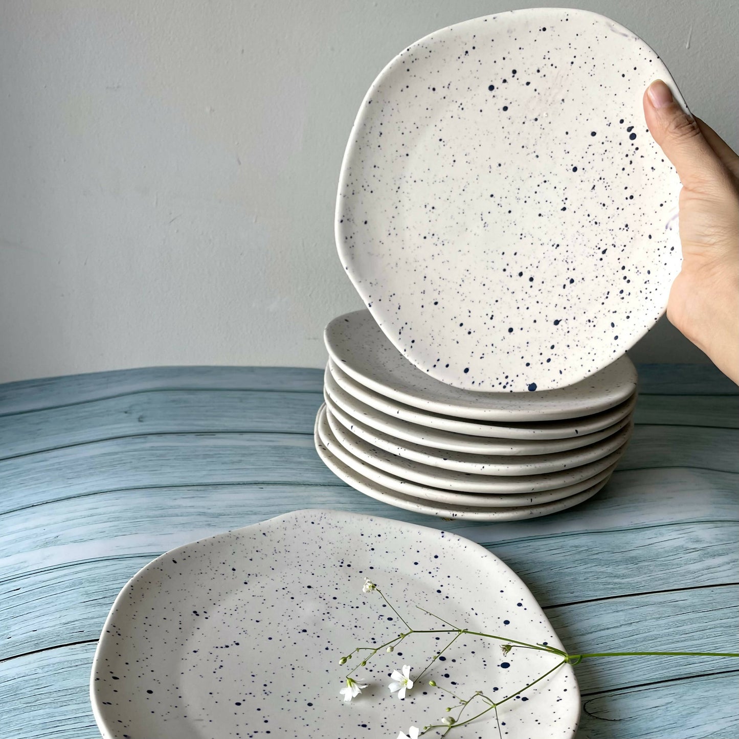 Joy Speckled Plate (Set Of 2)