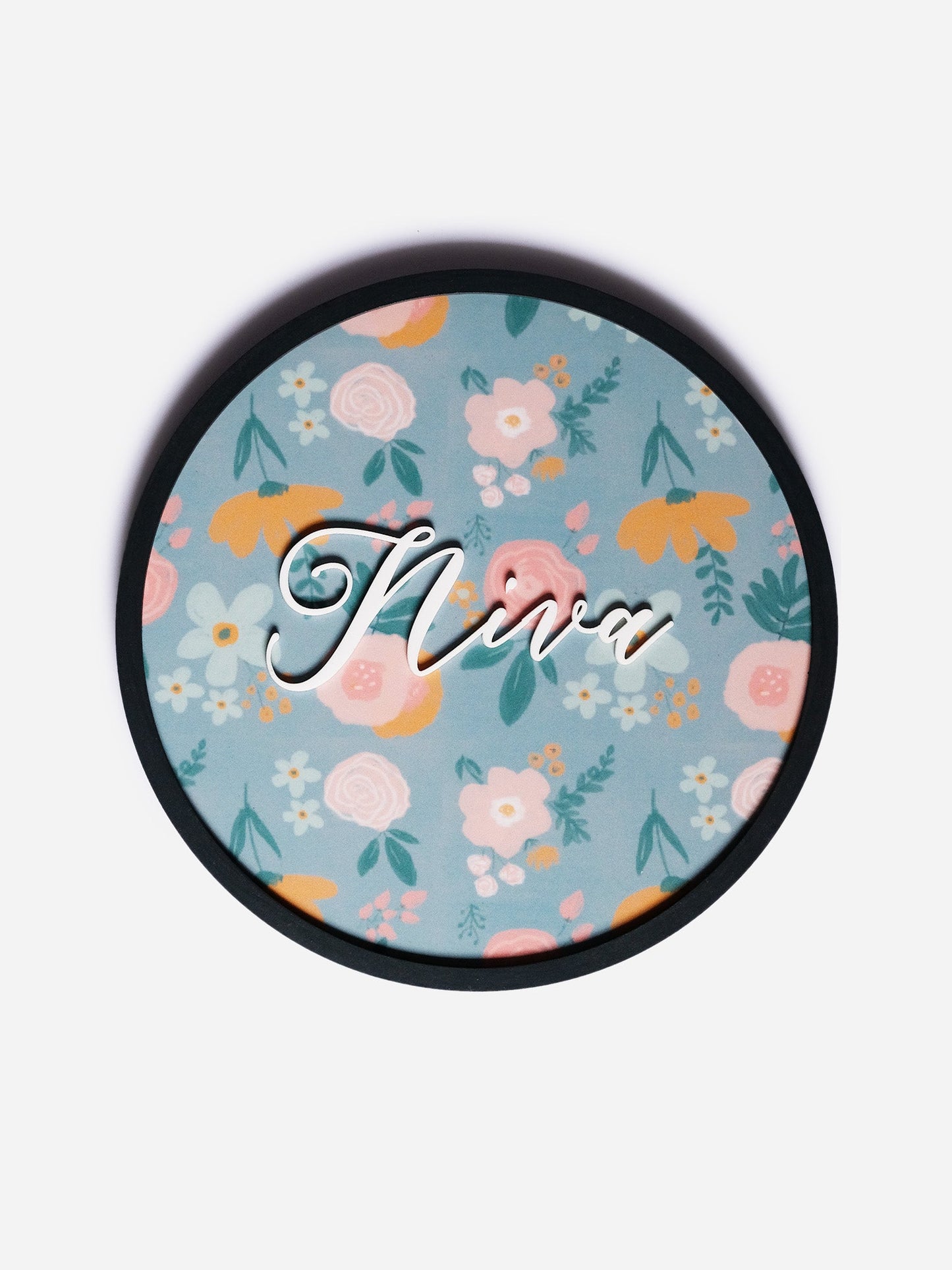 Nameplate - Hoop Circular (Single)