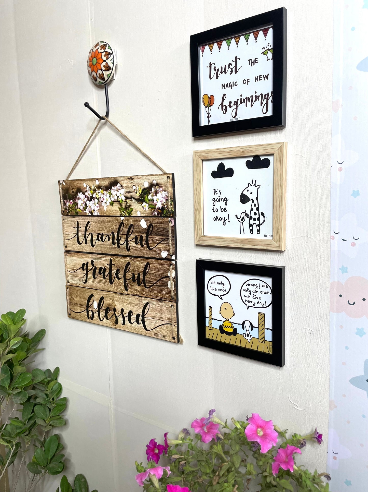 Magic Of New Beginnings Combo | Wall Decor