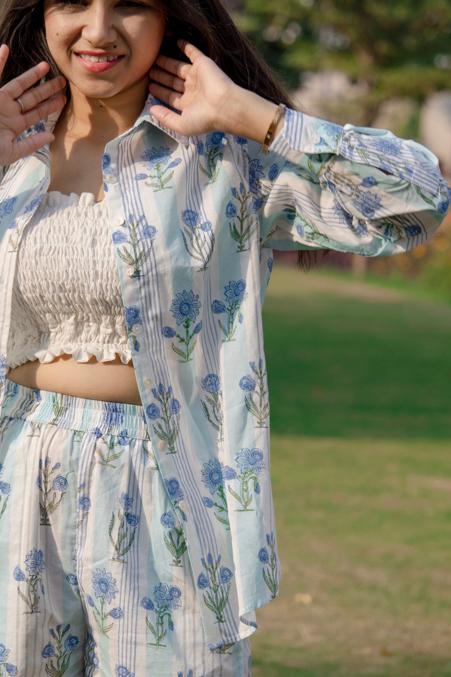 Zoe Co-ord | Daffodil Wave