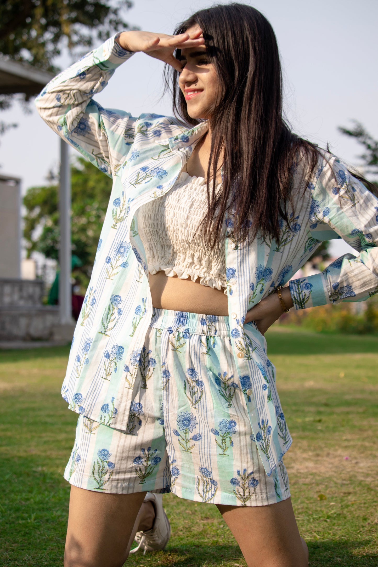 Zoe Co-ord | Daffodil Wave