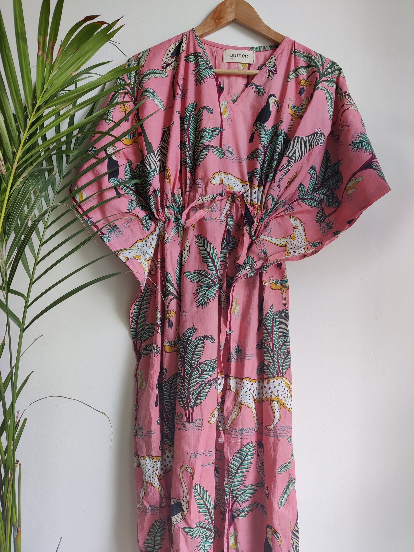 Jungle Joy Kaftan- Peach