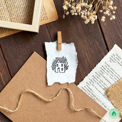 Sweet Home Rubber Stamp