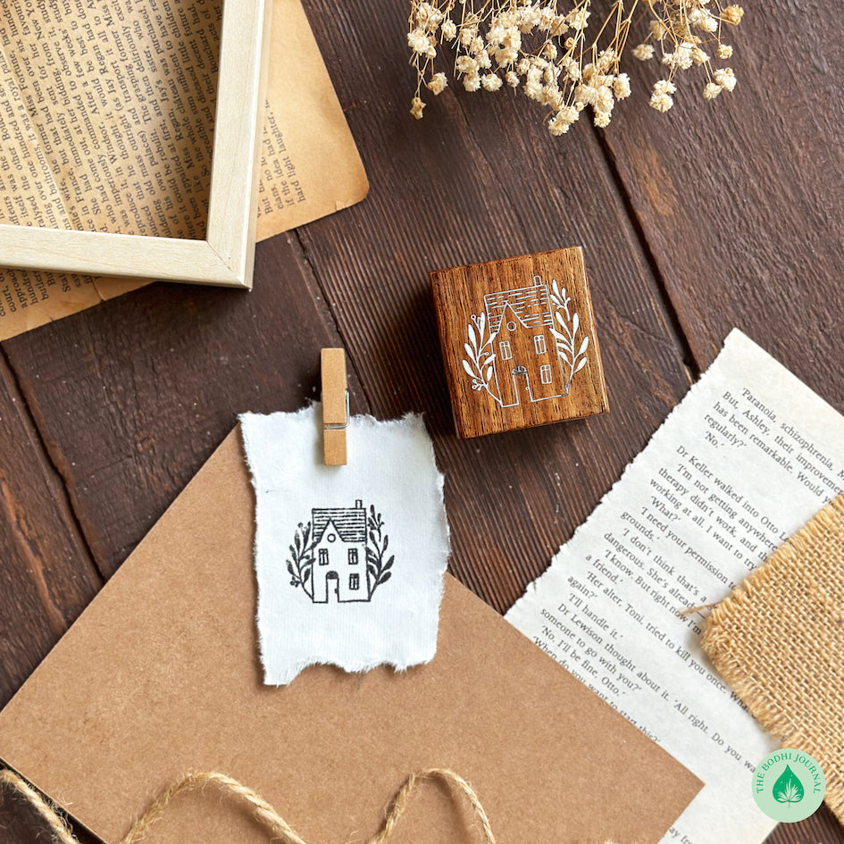 Sweet Home Rubber Stamp