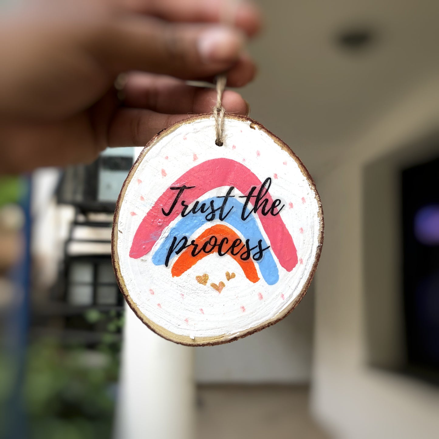 Trust The Process Wall Hanging