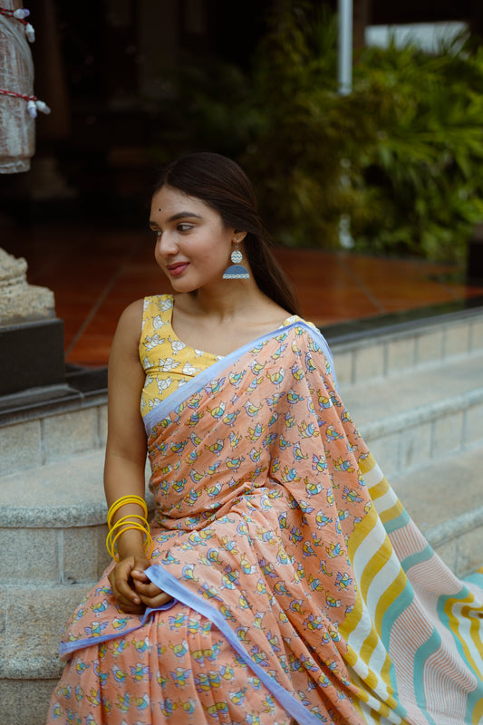 Tum Mile Dil Khile Mul Cotton Saree