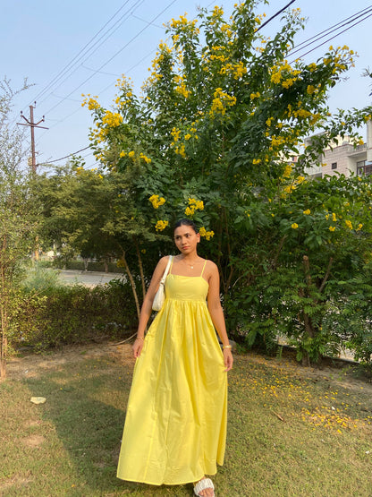 Sunbeam Yellow Maxi Dress