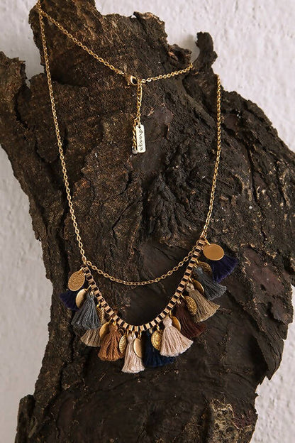 Tassel & Chain Necklace