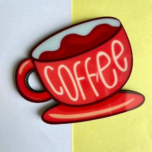 Coffe Cup Fridge Magnet