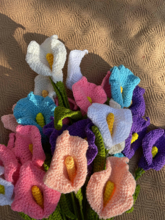 Crochet Peace Lilly