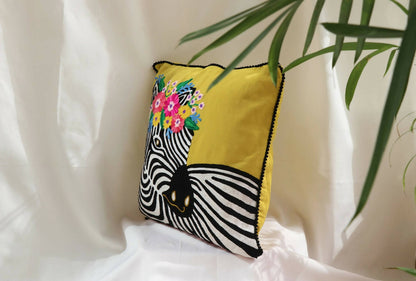 Zebra - Hand Embroidered (Pack of 1)