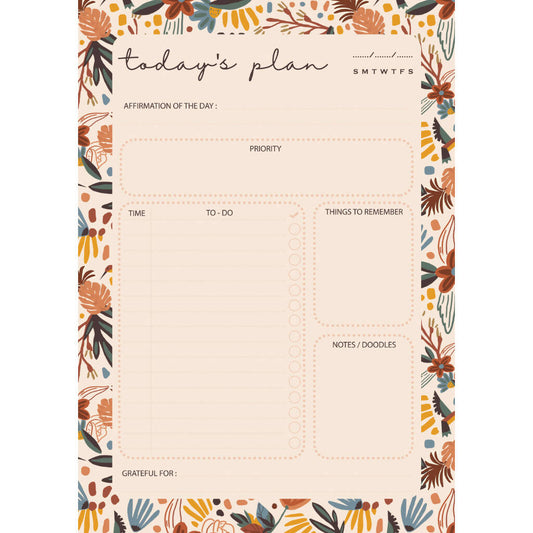 Daily Planner | Forest Floral