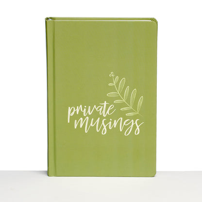 Private Musings - Designer Hard Cover Notebooks