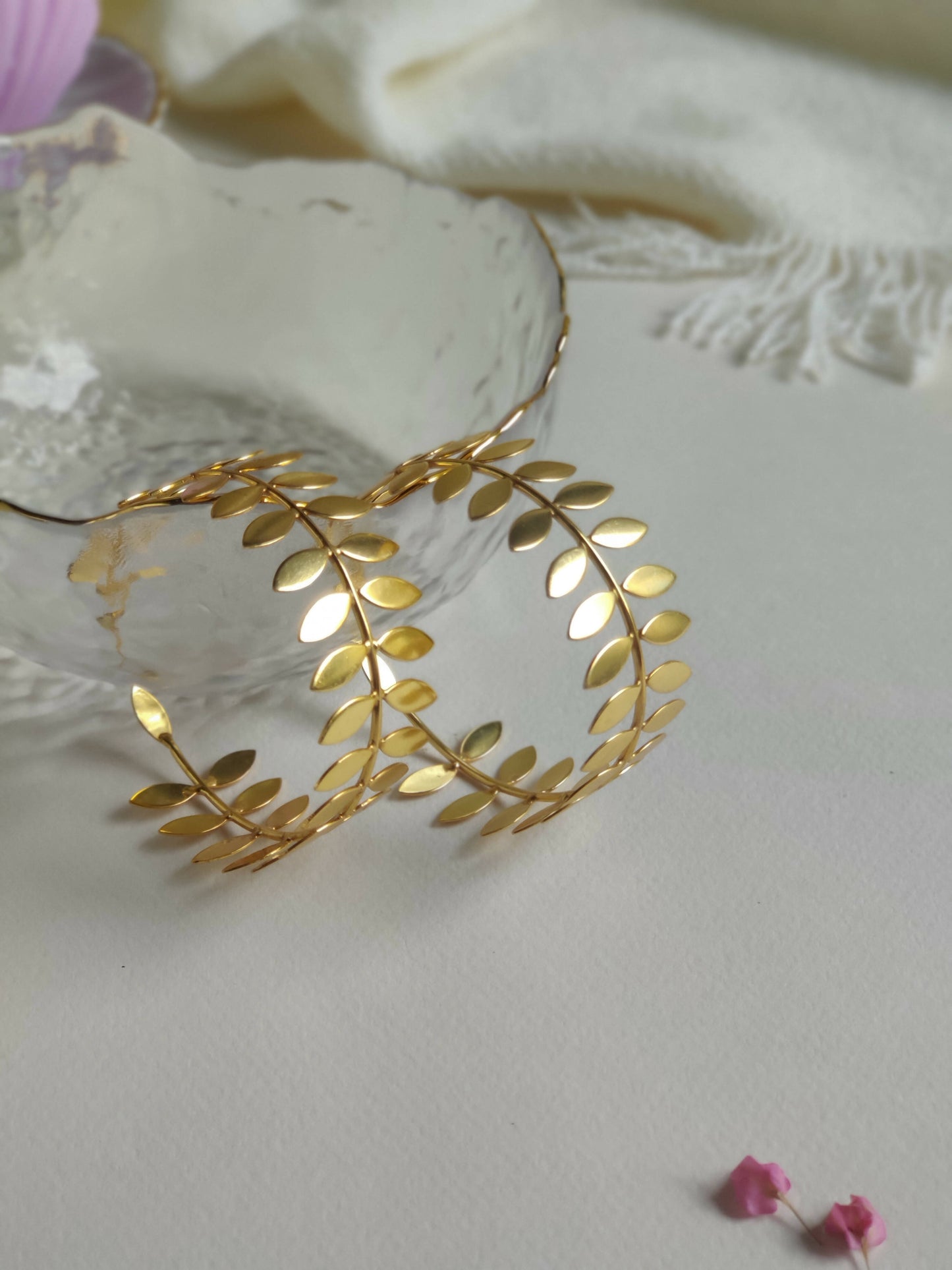 Brass Hoops