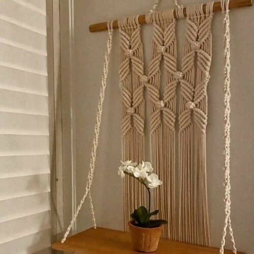 Blooming Flowers Wall-Hanging Shelf