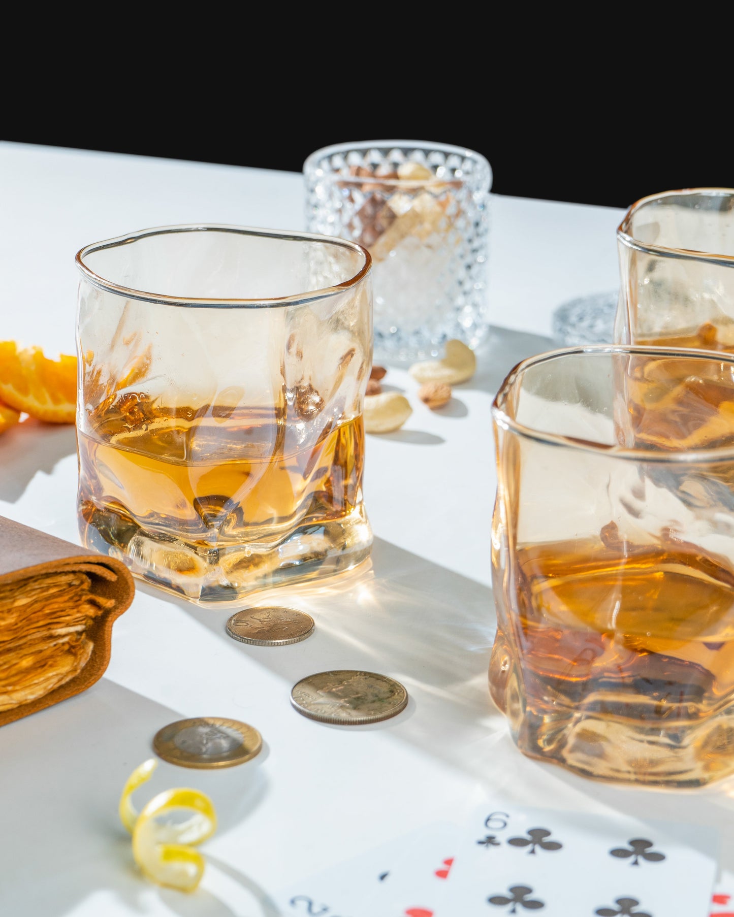 Molten Whiskey Glasses (Set of 6)