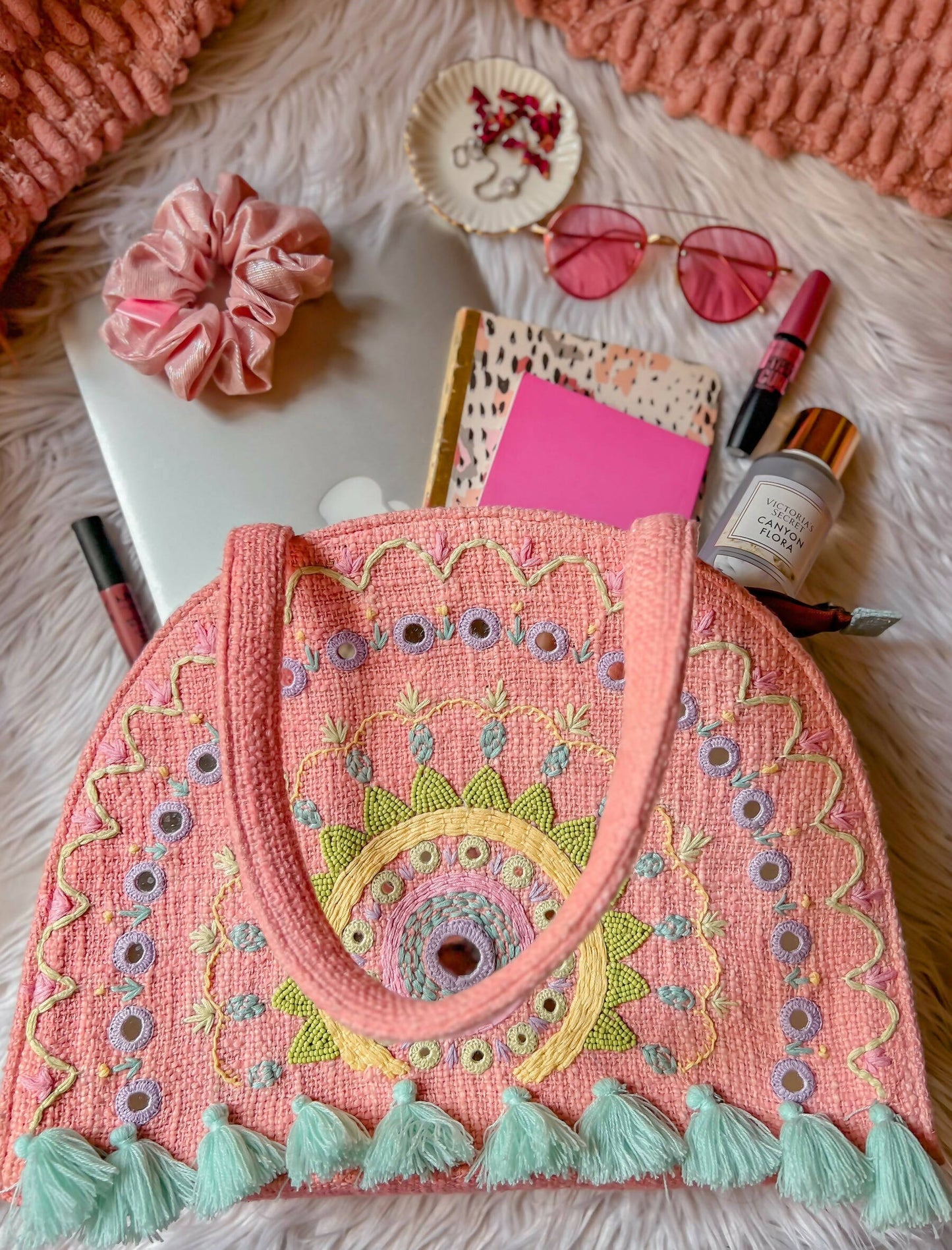 Dreamy Dahlia Handbag