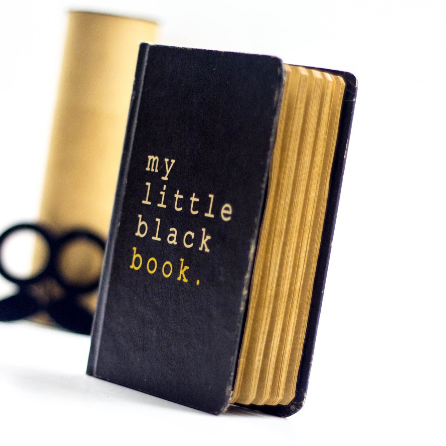 My Little Black Book - A5 Hardcover Handcrafted Diary | Notebook