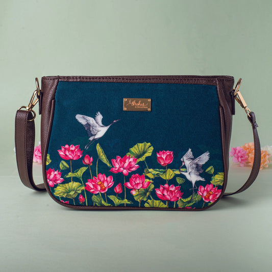 The Lotus Field Sling Bag