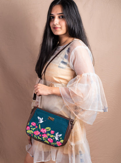 The Lotus Field Sling Bag