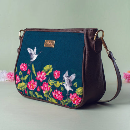 The Lotus Field Sling Bag