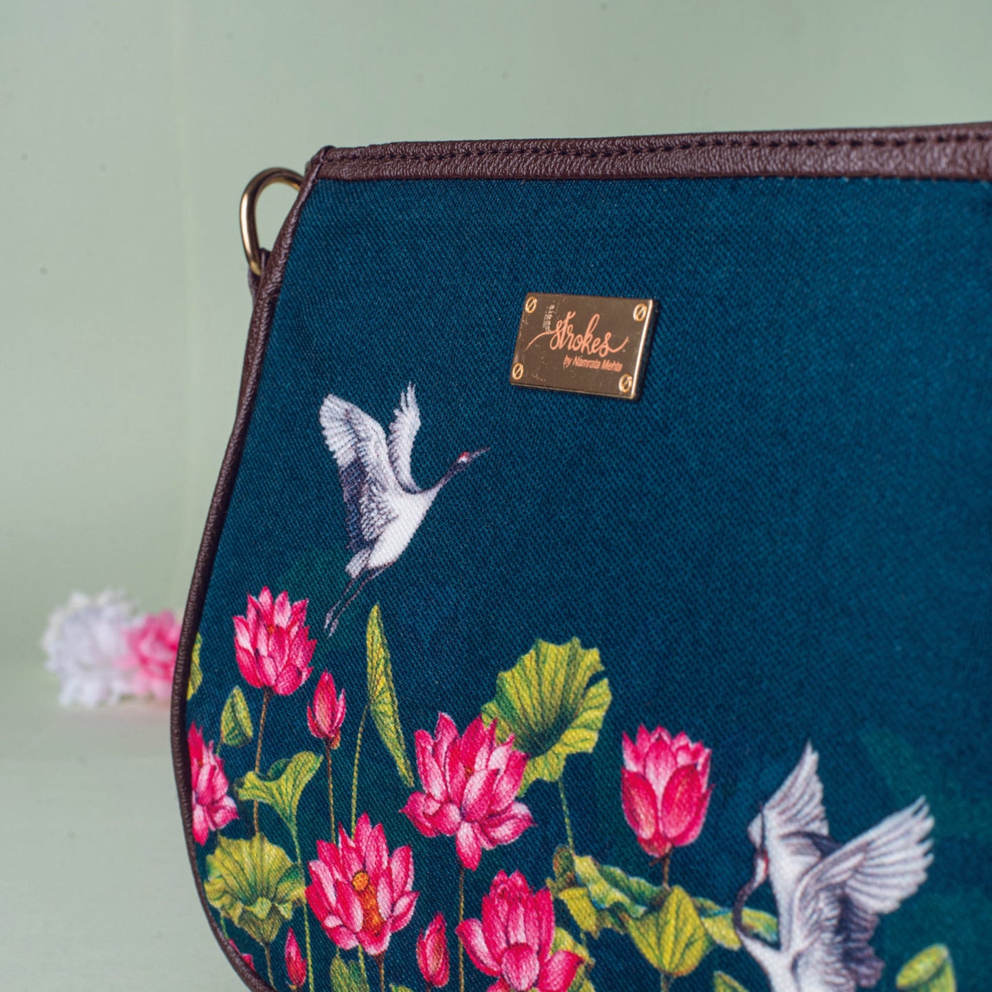 The Lotus Field Sling Bag