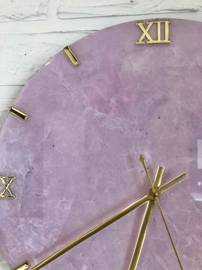 Rose Quartz Clock