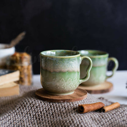 Melting Green Mug