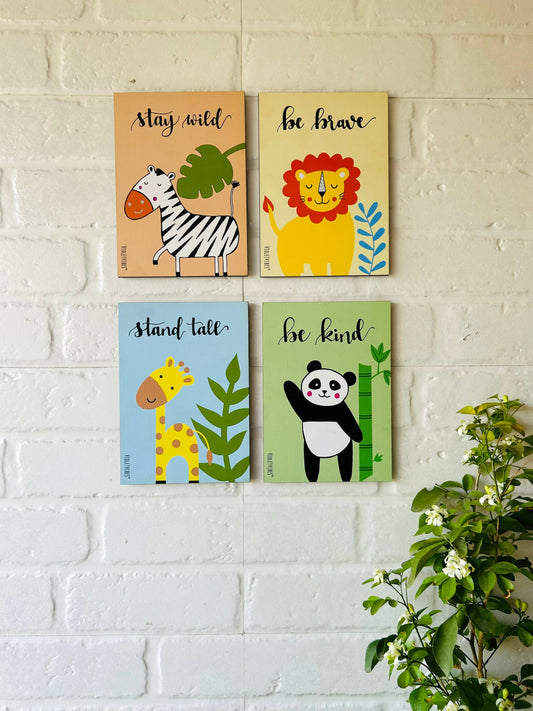 Jungle Themes- Set of 4 (Room Decor)