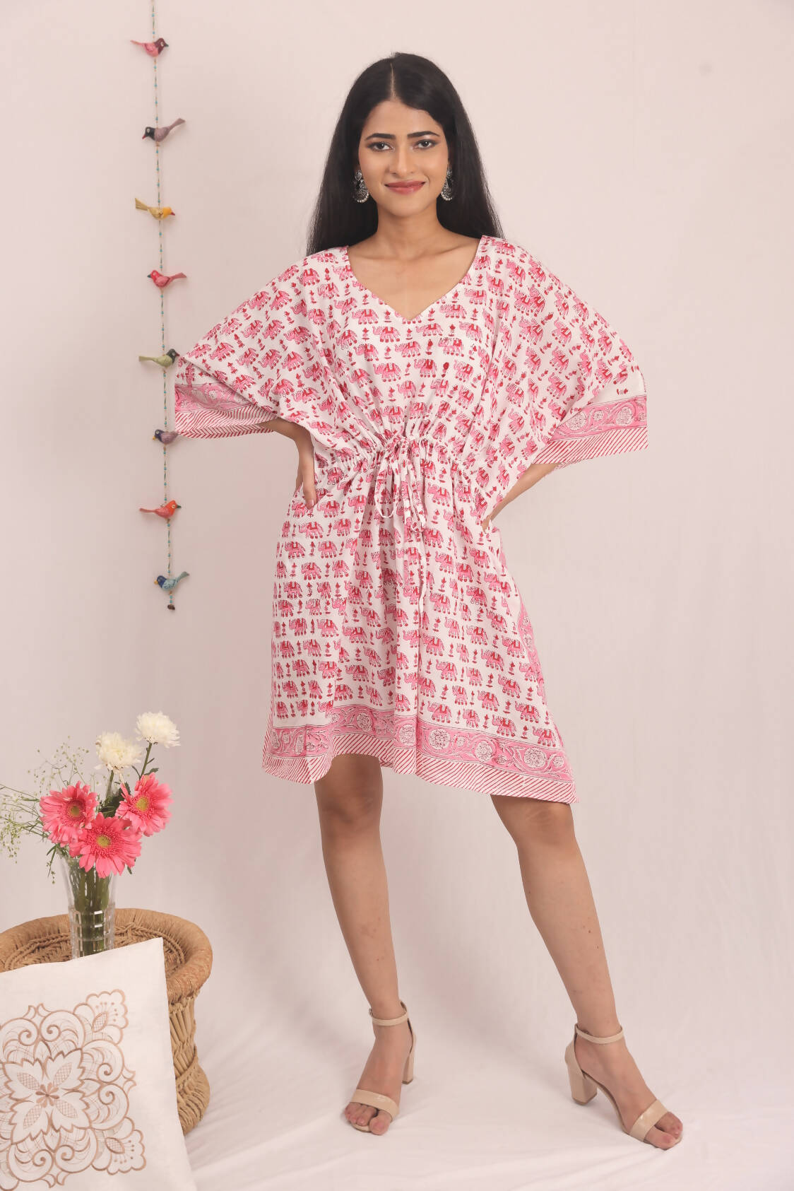 Pink Charmer Kaftan