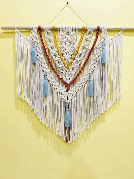 5 Layer Macrame Wall Hanging